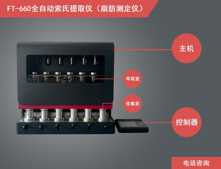FT-660全自動(dòng)索氏提取儀(脂肪測(cè)定儀) FT-660全自動(dòng)索氏提取儀(脂肪測(cè)定儀)